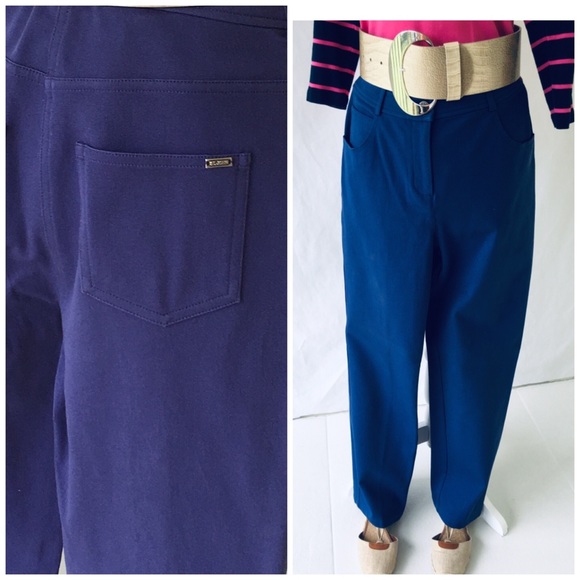 Authentic St John Sports Pants Navy Blue - Picture 6 of 8